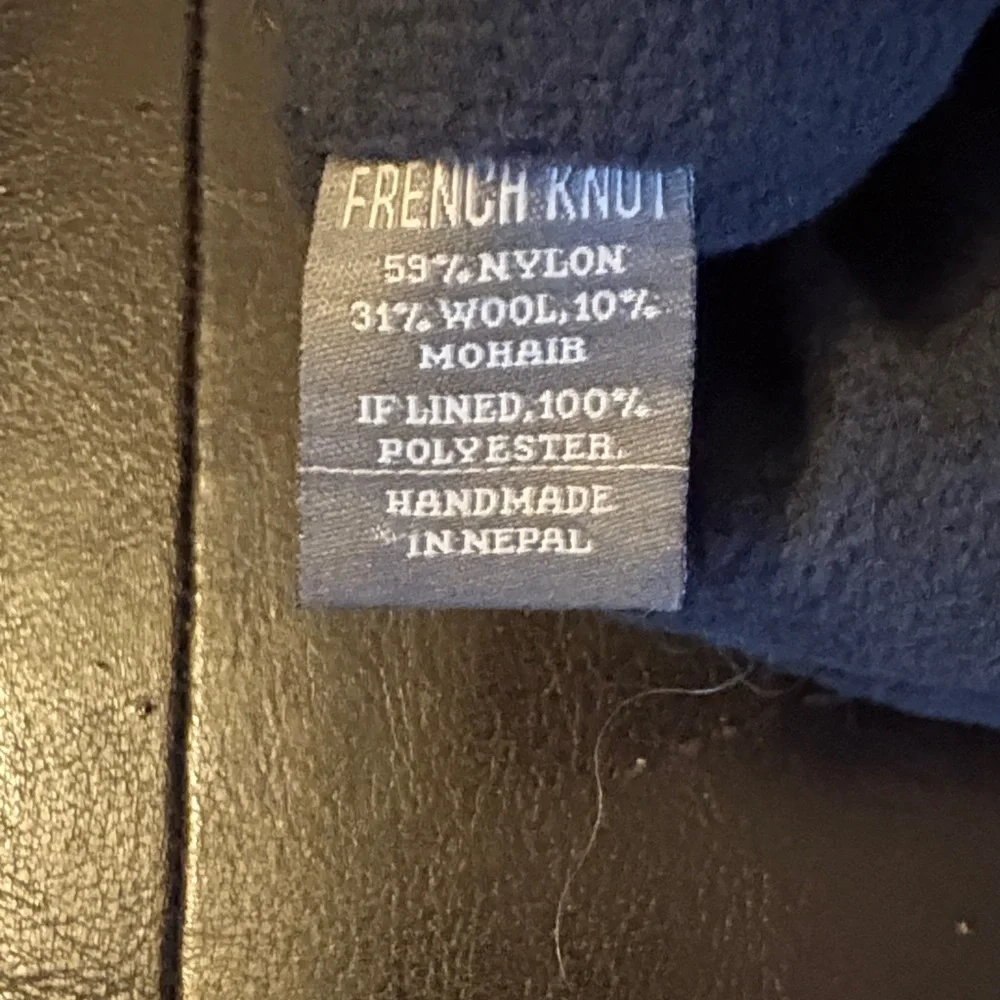 Sundance Pastel Knit Beanie with Pink Pom-Pom - Picture 3 of 3